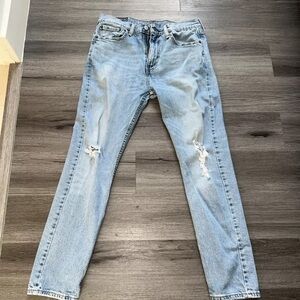 COPY - Levi’s skinny jeans 33w x 30l ripped   jeans men’s